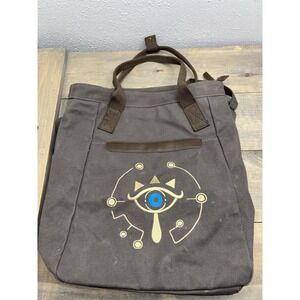 Zelda Breath of the Wild Sheikah Slate Satchel Bag by Musterbrand canvas backpac